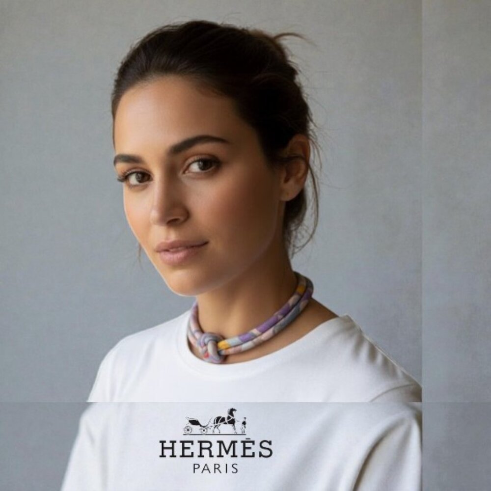 AUTHENTIC PETIT H Hermes Necklace - Picture 4 of 9